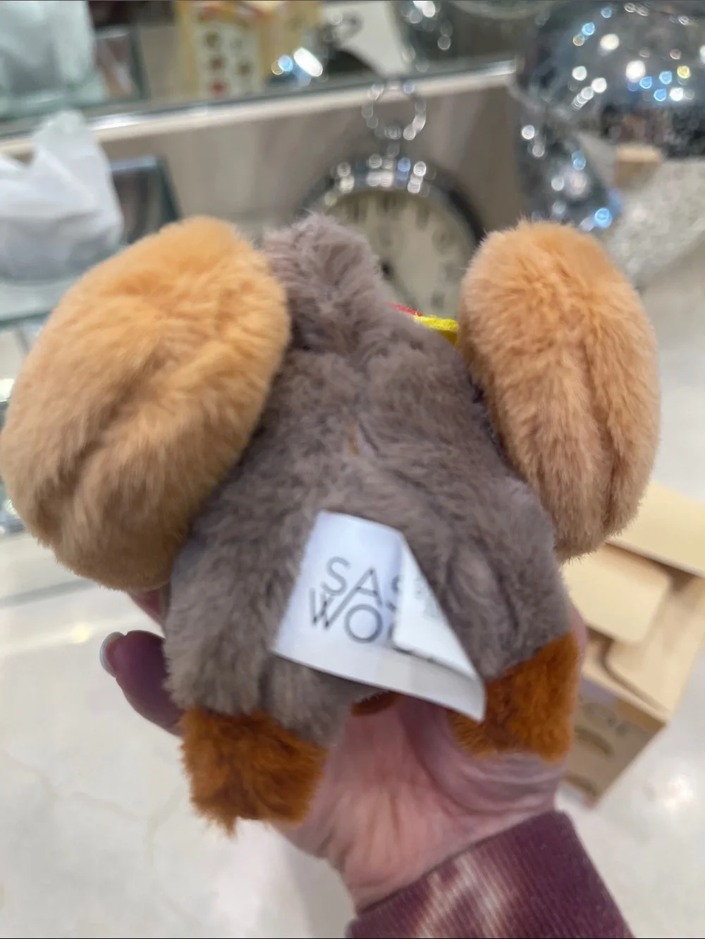 New rare! Sassy woof dachshund purse charm key chain blind box hotdog!